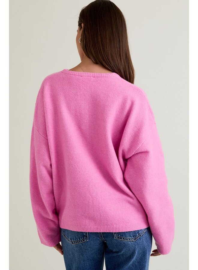 IN MY PINK PHASE SWEATER CARDIGAN