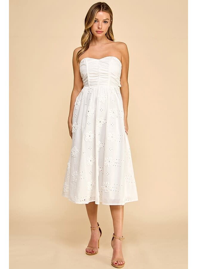 BRIDE VIBES STRAPLESS DRESS