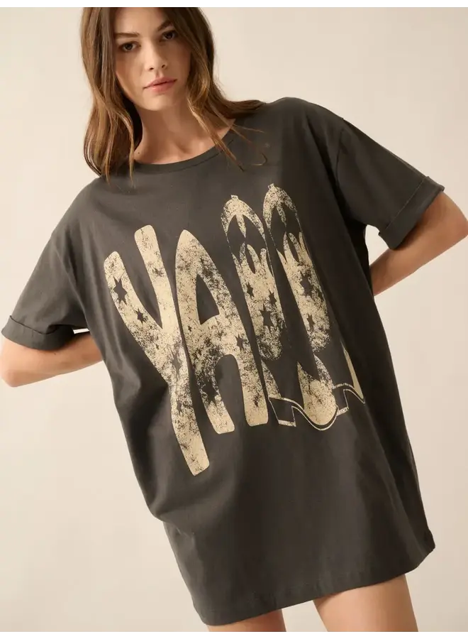 YA'LL COWBOY BOOTS GRAPHIC TEE