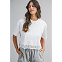 CHIC GIRL LACE TRIM TOP-WHITE