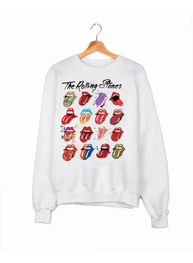 ROLLING STONES LICKS OVER TIME SWEATSHIRT