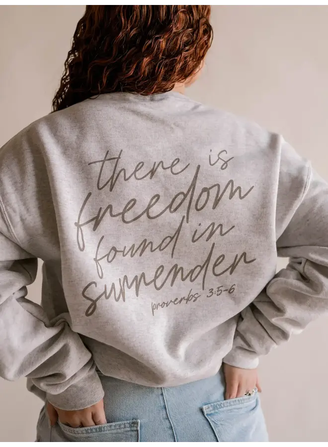 FREEDOM IN SURRENDER PULLOVER
