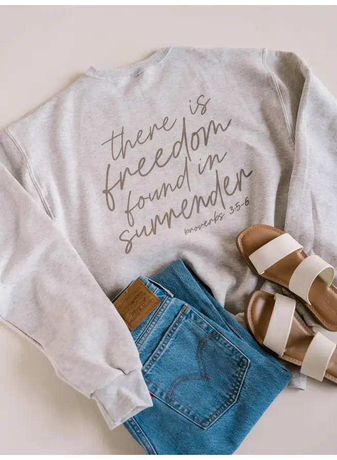 FREEDOM IN SURRENDER PULLOVER