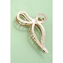 BOW CLAW CLIP-IVORY
