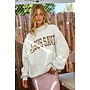 OVERSIZED & OBSESSED REVERSIBLE MOCK NECK SWEATSHIRT-JESUS SAVES