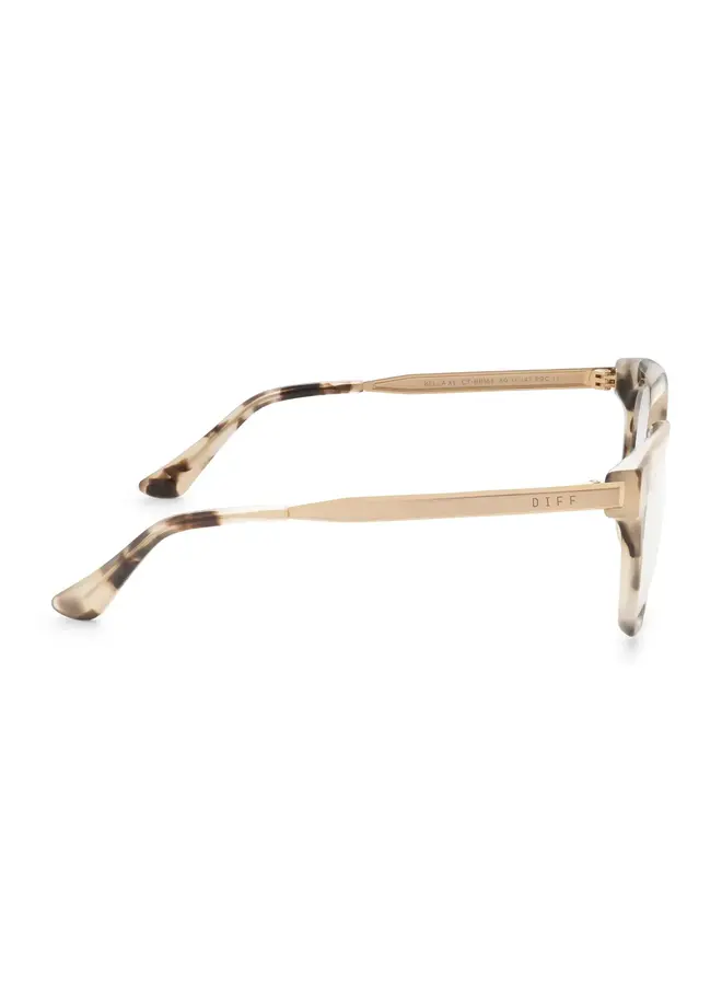 BELLA XS BLUELIGHT GLASSES-CREAM TORTOISE