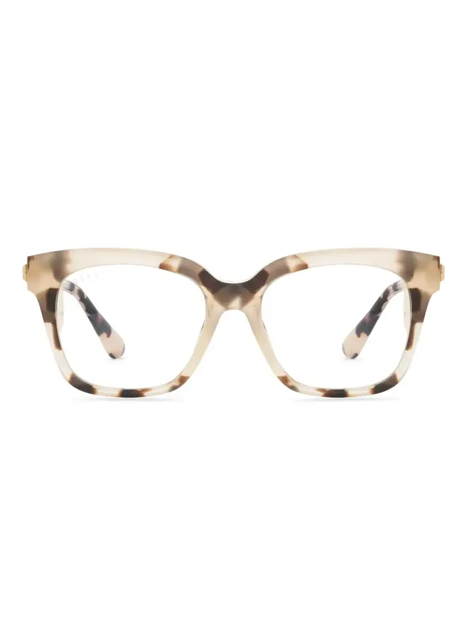 BELLA XS BLUELIGHT GLASSES-CREAM TORTOISE
