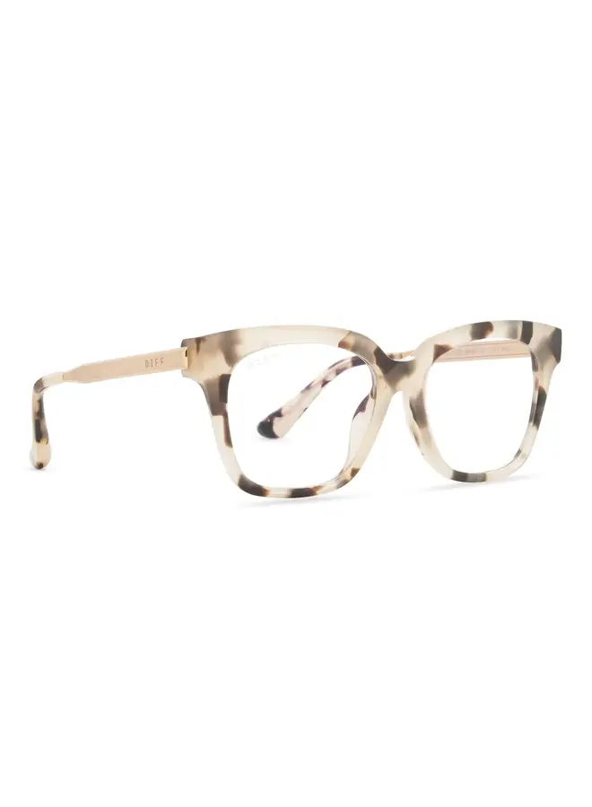BELLA XS BLUELIGHT GLASSES-CREAM TORTOISE