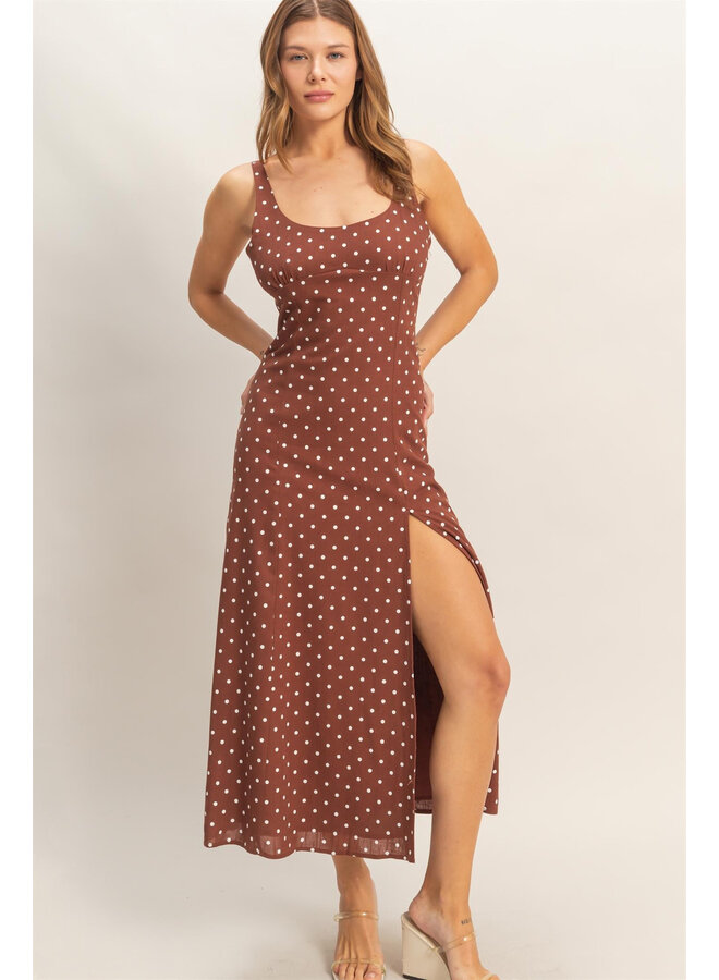 A LITTLE DOT OF DRAMA DRESS