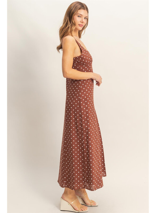 A LITTLE DOT OF DRAMA DRESS