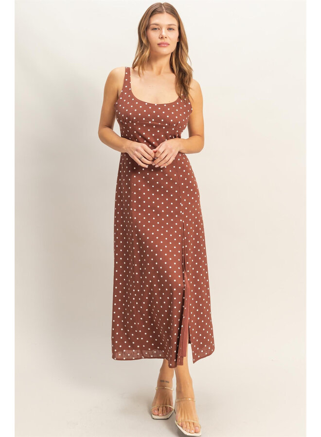 A LITTLE DOT OF DRAMA DRESS