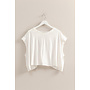 CATCH MY BACKSIDE CROP TOP-WHITE