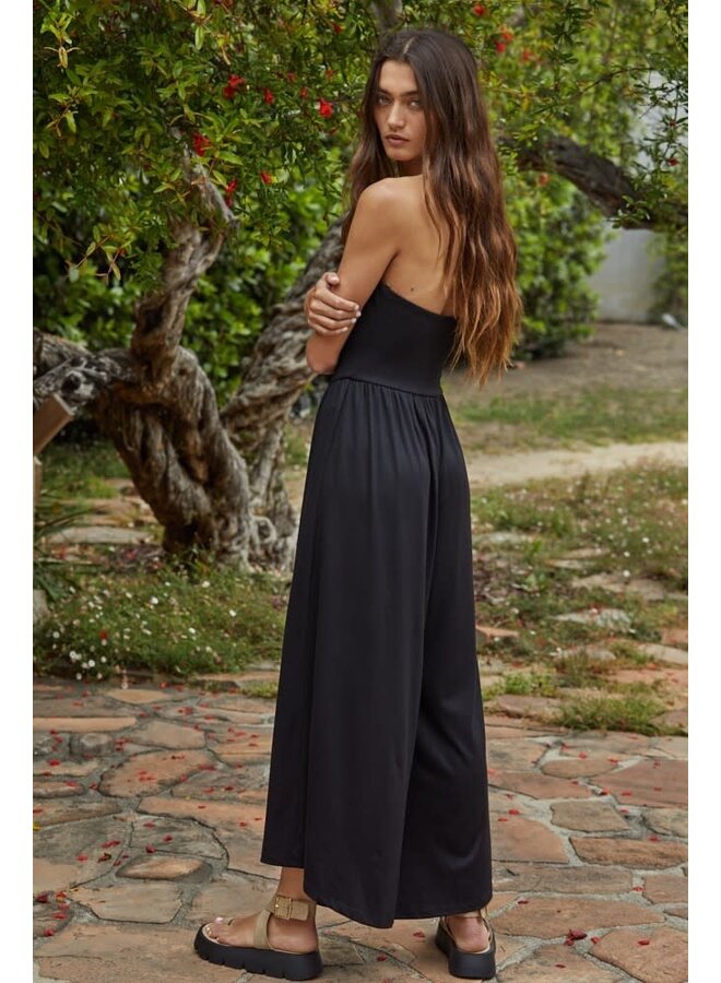 THE AENEA KNIT JUMPSUIT-BLACK