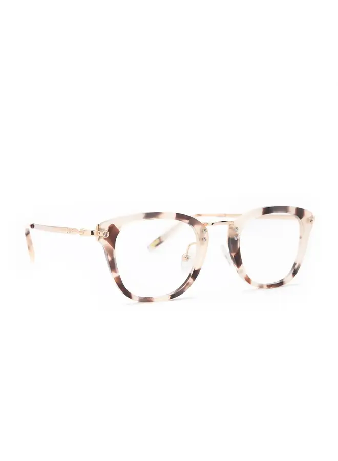 RUE BLUELIGHT GLASSES-CREAM & TORTOISE