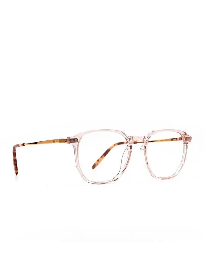 NOEL BLUELIGHT GLASSES-ROSE CRYSTAL