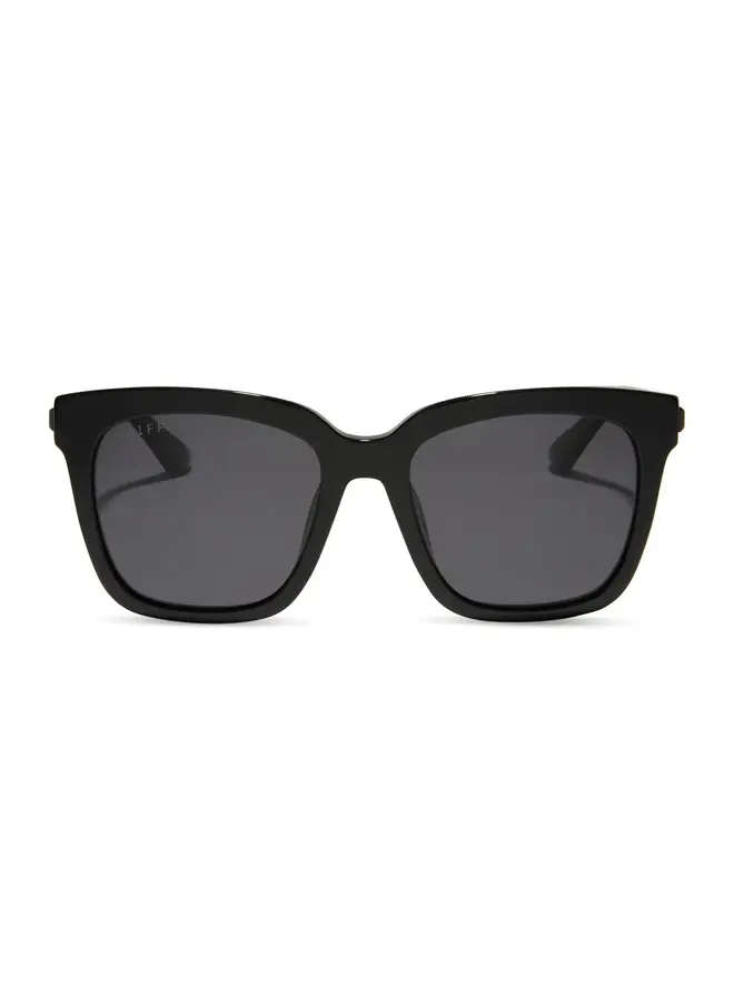 BELLA POLARIZED SUNGLASSES-BLACK & GREY