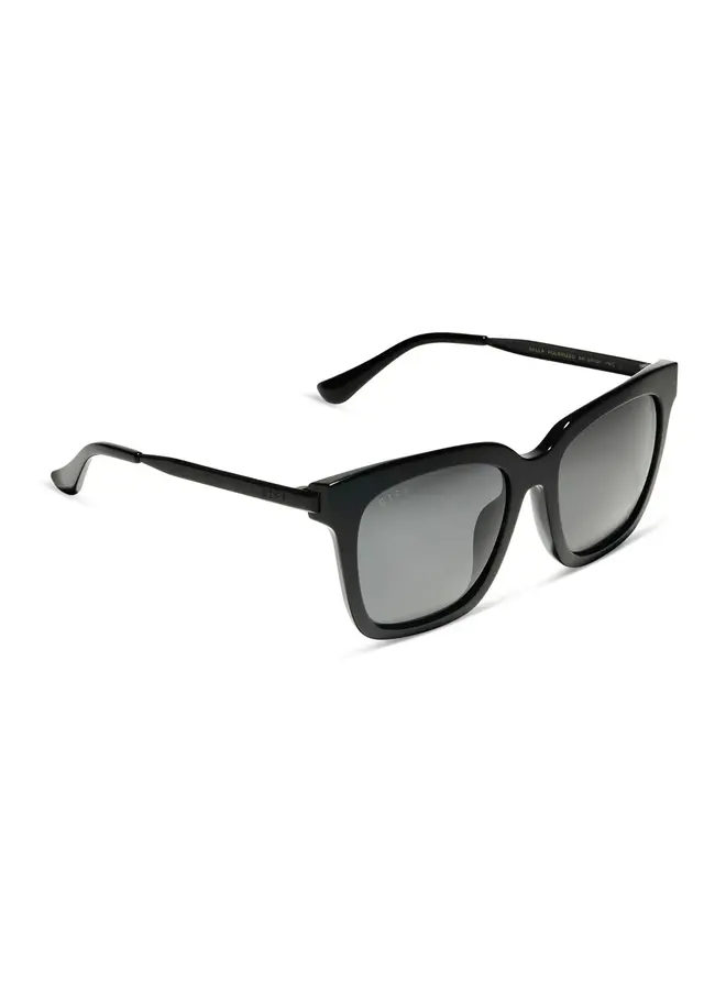 BELLA POLARIZED SUNGLASSES-BLACK & GREY