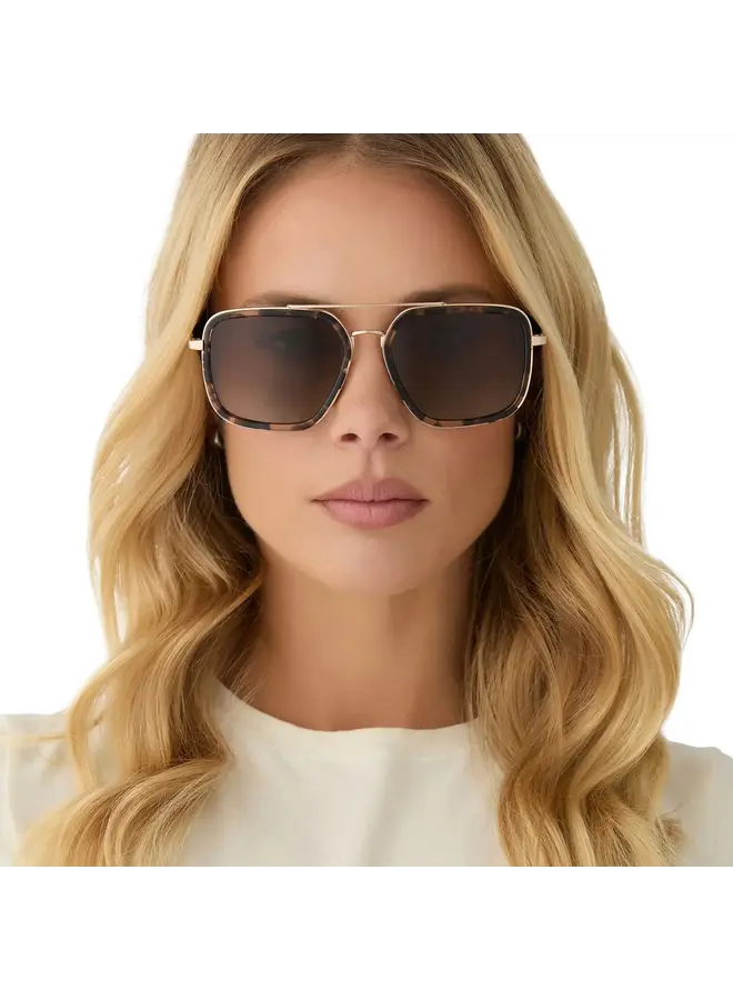 JORDAN POLARIZED SUNGLASSES-ESPRESSO TORTOISE
