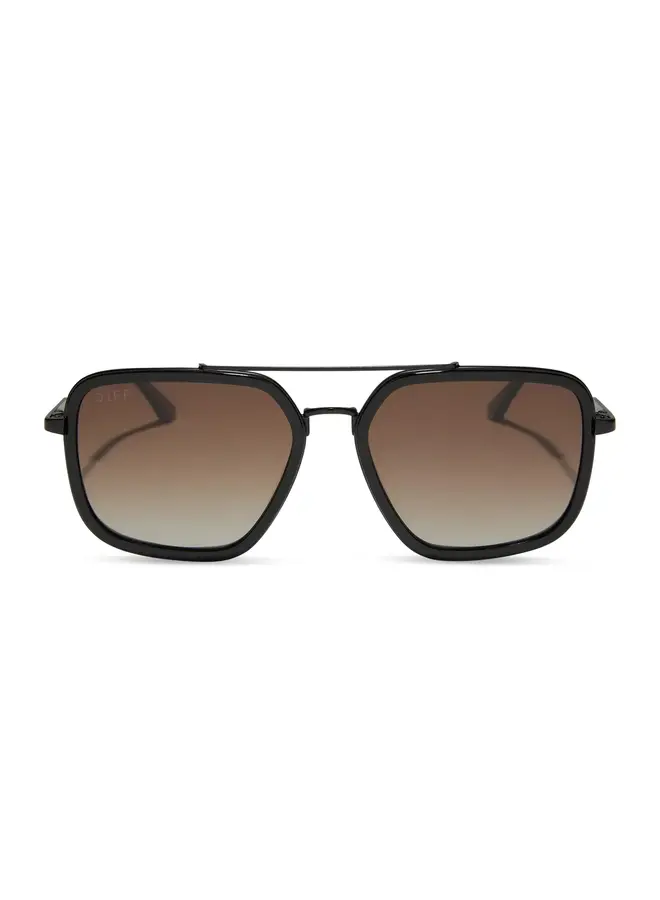 JORDAN POLARIZED SUNGLASSES-MATTE BLACK