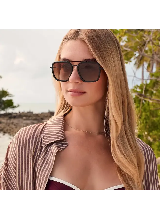 JORDAN POLARIZED SUNGLASSES-MATTE BLACK