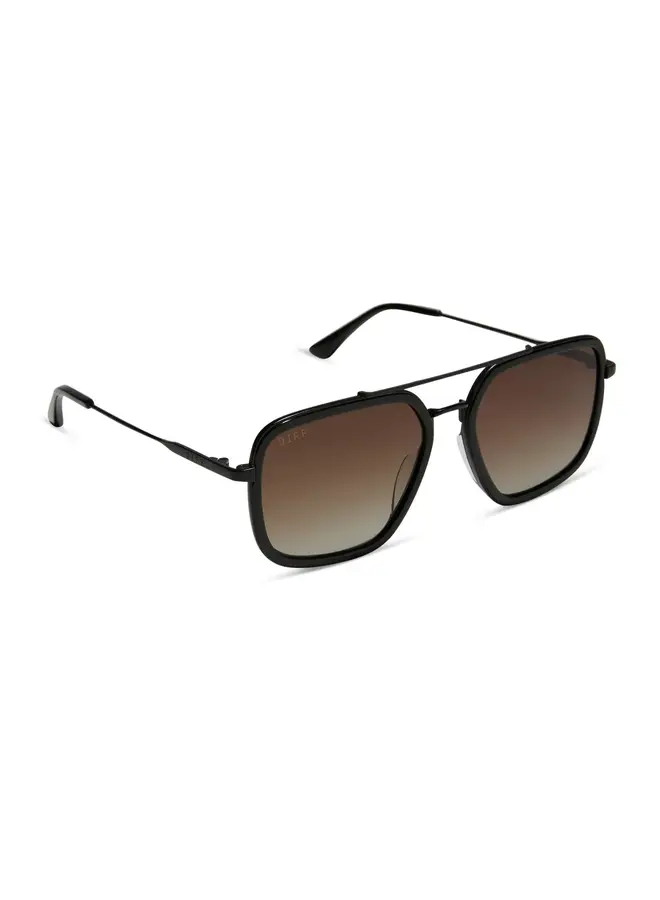 JORDAN POLARIZED SUNGLASSES-MATTE BLACK