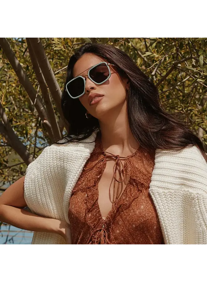 JORDAN SUNGLASSES-STEEL TEAL