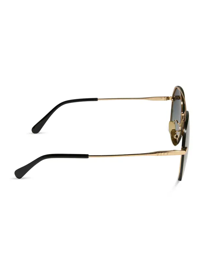LENOX POLARIZED SUNGLASSES-GOLD & BLACK