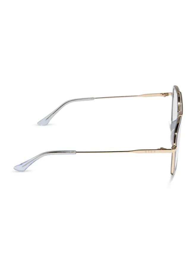 JORDAN BLUELIGHT GLASSES-GOLD & CLEAR
