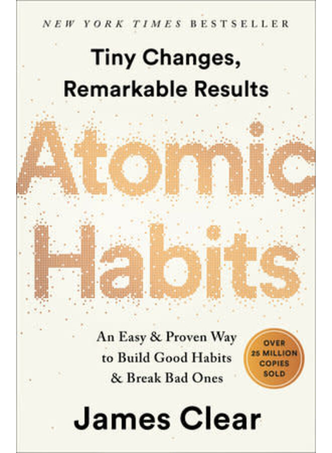 ATOMIC HABITS HARDCOVER BOOK