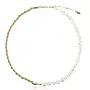 HEIDI 24KGF GOLD PEARL CHOKER