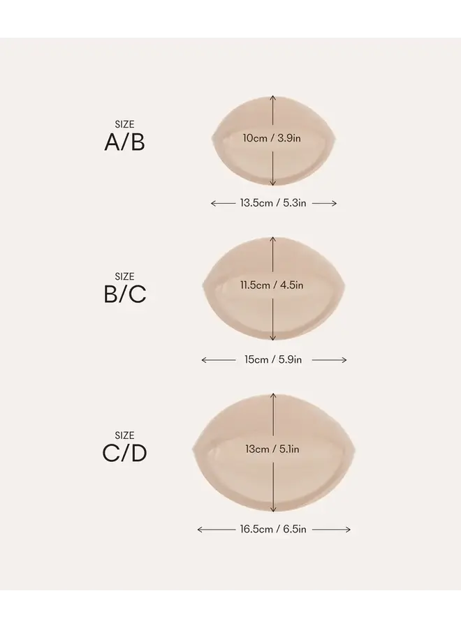 NOOD DOUBLE UP DEMI PUSH UP PADS