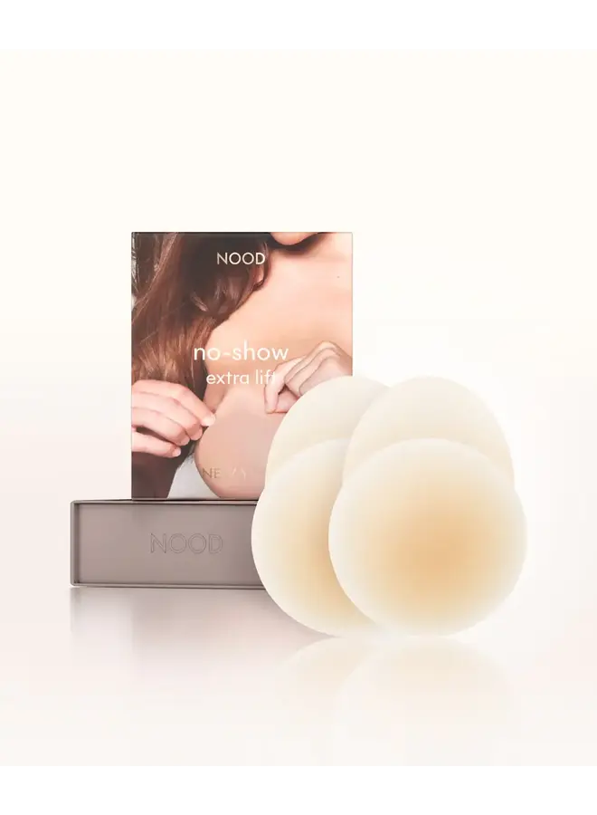 NOOD NO SHOW EXTRA LIFT NIPPLE COVERS-BUFF