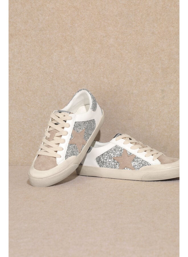 BRADY STAR GLITTER SNEAKERS