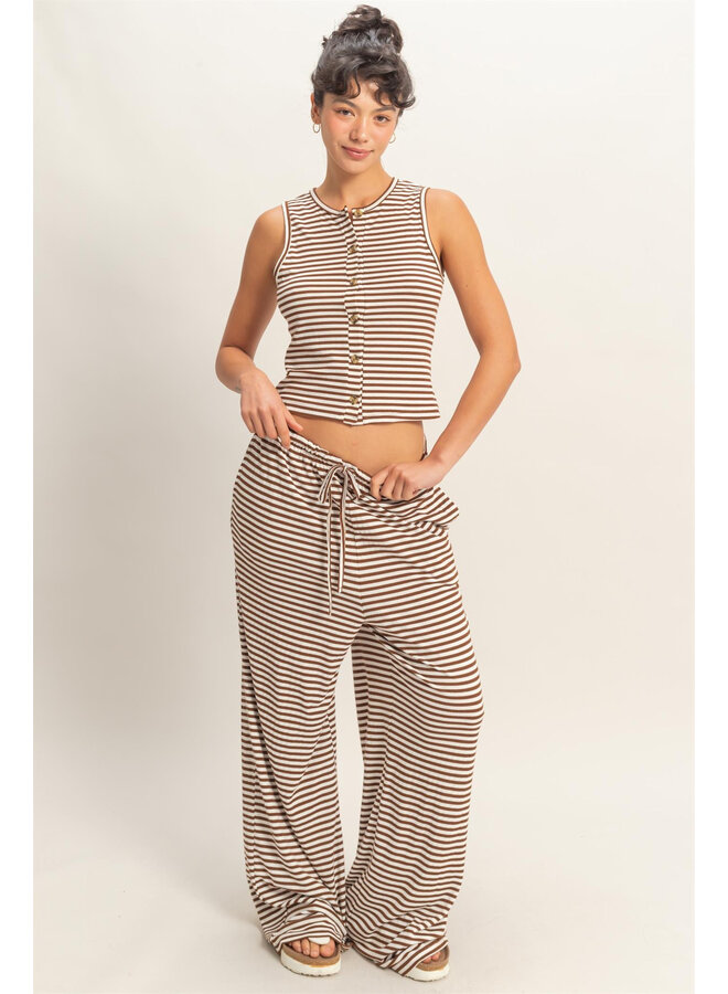 EASY COME EASY GO STRIPED SET