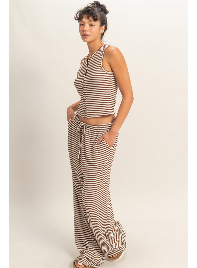 EASY COME EASY GO STRIPED SET