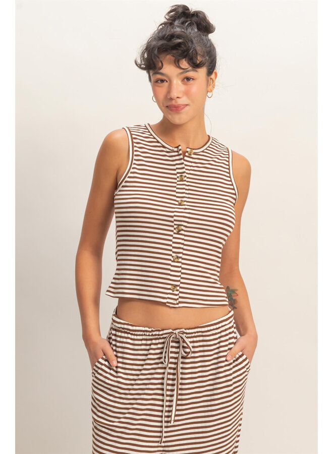 EASY COME EASY GO STRIPED SET