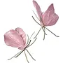 5" RESIN/METAL BUTTERFLY DECOR-PINK/GOLD