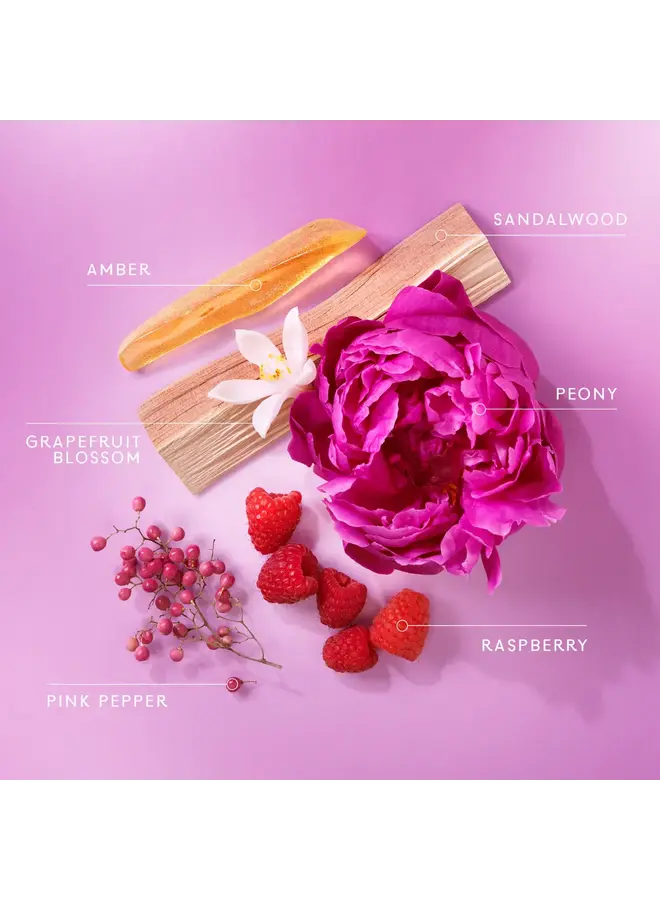 555 WILD BERRY + AMBER HAIR AND BODY MIST