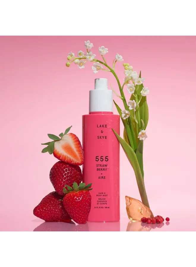 555 STRAWBERRY + AIRE HAIR AND BODY MIST