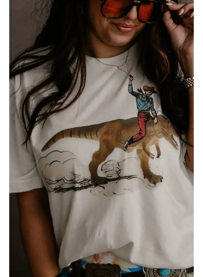 T-REX COWBOY TEE