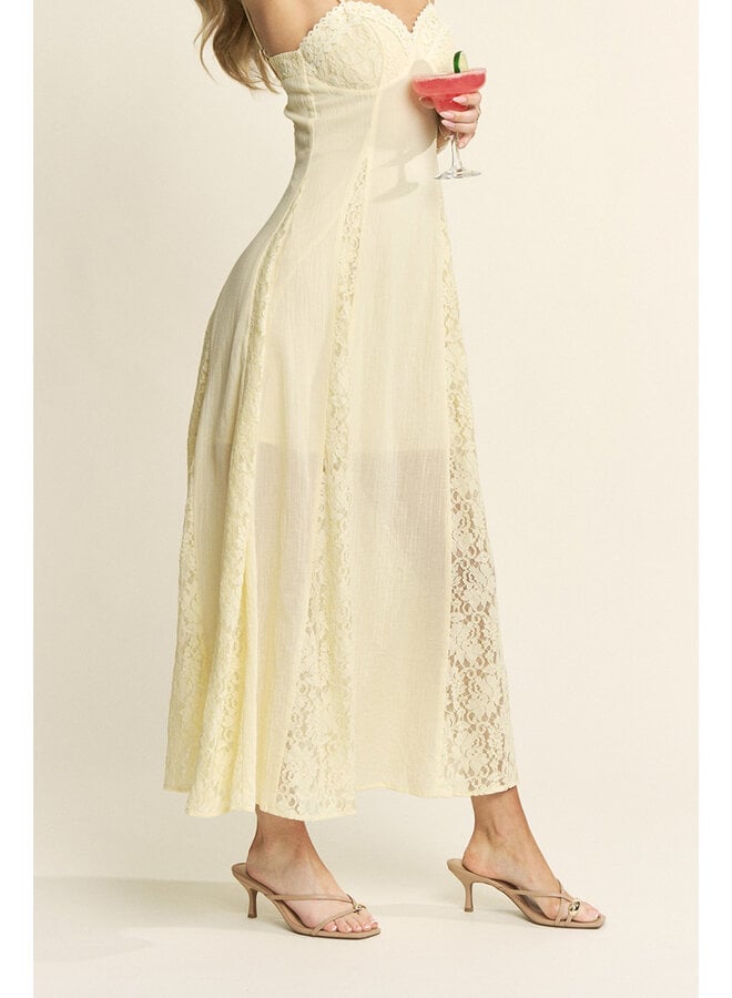 GOLDEN HOUR MIDI DRESS