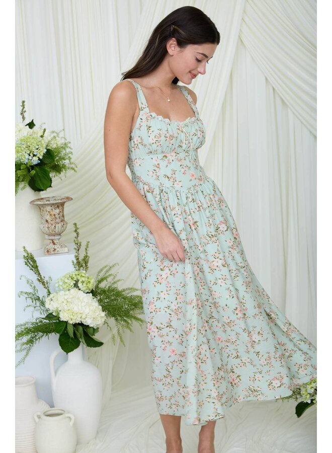 MY GARDEN PARTY MIDI DRESS