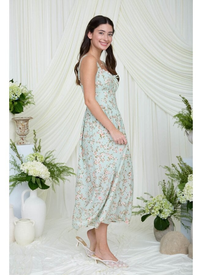 MY GARDEN PARTY MIDI DRESS
