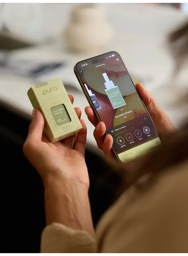 PURA PLUS SMART FRAGRANCE DIFFUSER-WHITE