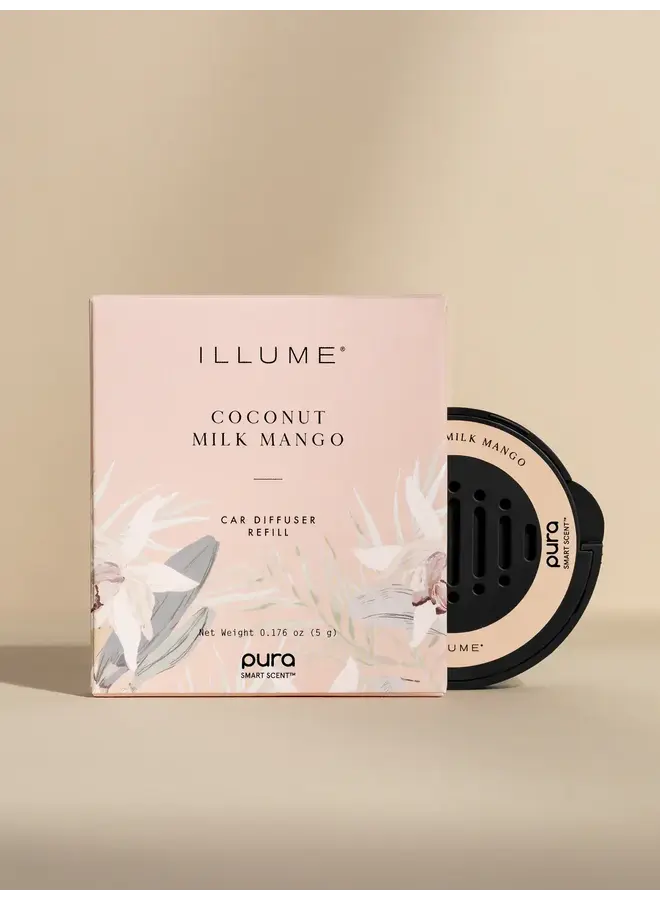 PURA CAR FRAGRANCE REFILL-ILLUME COCONUT MILK MANGO