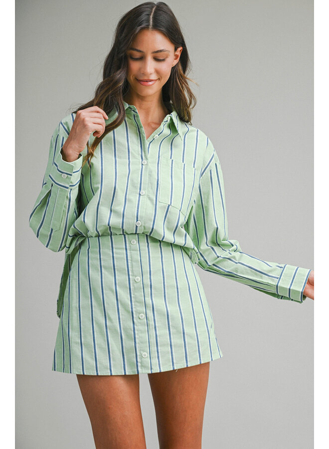 COUNTRY CLUB STRIPED SET