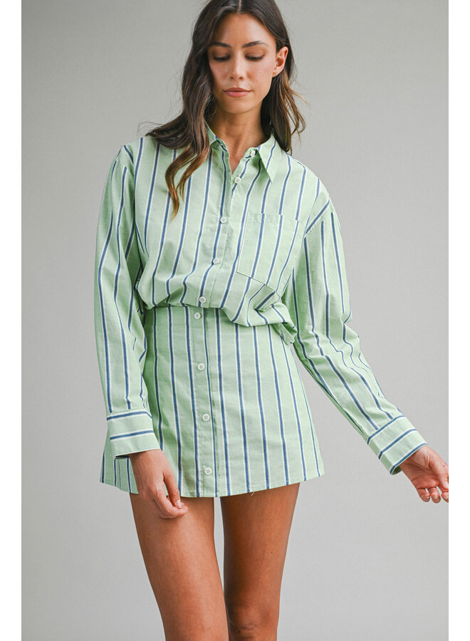 COUNTRY CLUB STRIPED SET