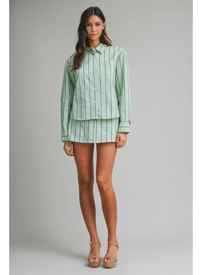 COUNTRY CLUB STRIPED SET