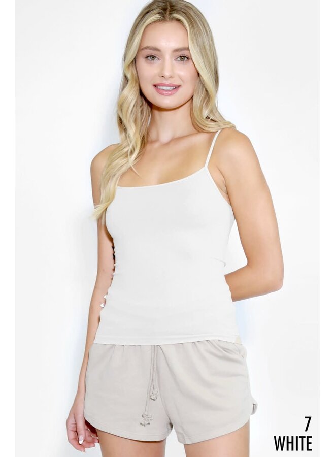 BASIC CAMI-WHITE