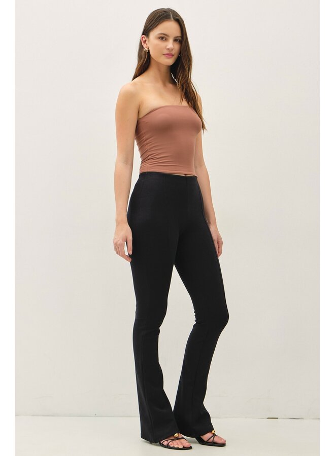 YES BASICALLY BANDEAU TOP-CHOCOLATE MILK